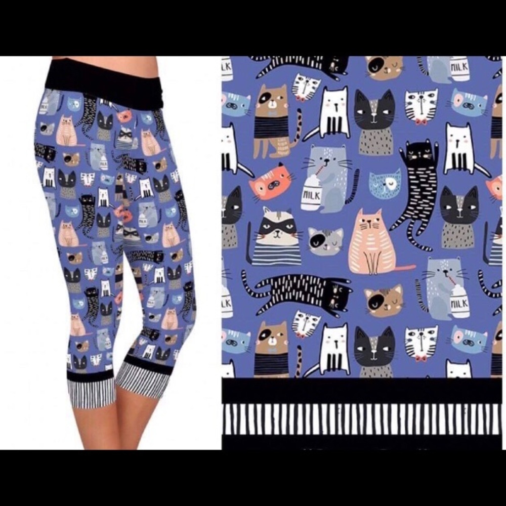 Custom capri leggings